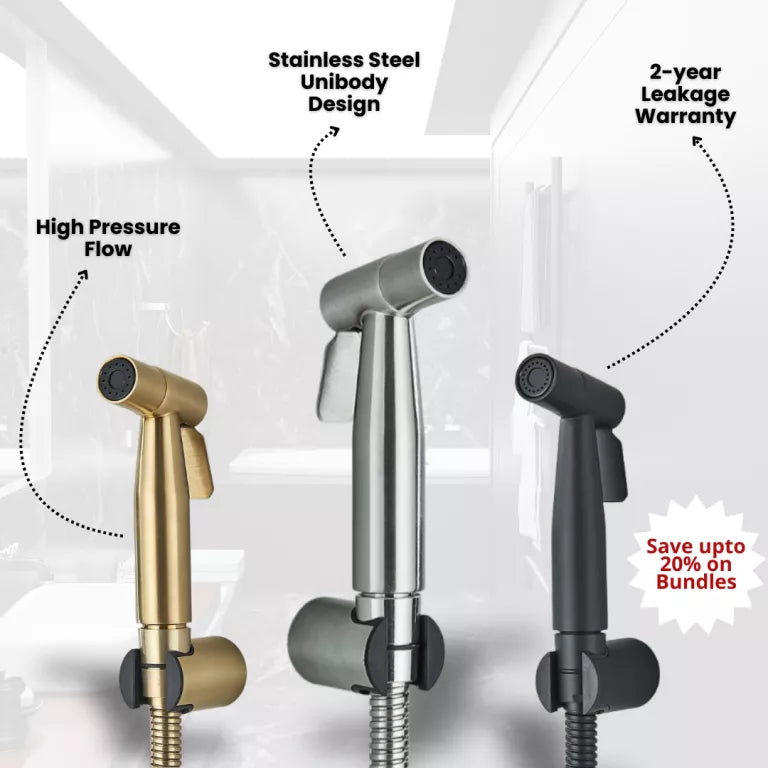 High Pressure SS Toilet Shower